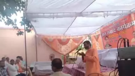 केंद्रीय राज्यमंत्री जितिन प्रसाद की जनसभा को किसान नेता देवस्वरूप पटेल ने किया संबोधित,सुनिए देवस्वरूप पटेल का संबोधन।
