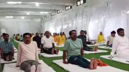 बांधवगढ़: सामुदायिक भवन उमरिया में अंतर्राष्ट्रीय योग दिवस बांधवगढ़ विधायक की अध्यक्षता में संपन्न