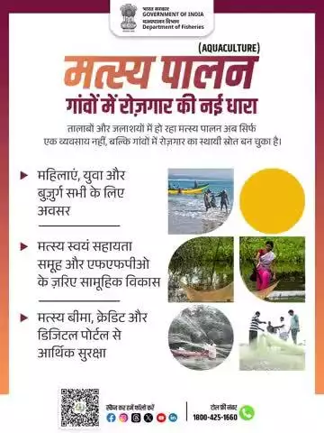 प्रधानमंत्री मत्स्य किसान समृद्धि सह-योजना के तहत एक्वाकल्चर बीमा को बढ़ावा देकर मत्स्य पालकों को आर्थिक सुरक्षा और नई दिशा मिल रही है। इस योजना का उद्देश्य न केवल एक लाख हेक्टेयर तक एक्वाकल्चर फॉर्म को बीमा कवरेज देना है