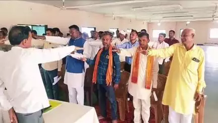 सज्जनगढ़: सज्जनगढ़ में विकसित भारत 2047 संकल्प को लेकर भाजपा मंडल की बैठक आयोजित