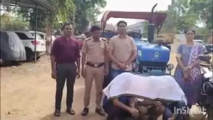 गोंदिया: पालडोंगरी येथे ट्रॅक्टर चोरी करणाऱ्या आरोपींचा स्थानिक गुन्हे शाखेचा पथकाने केला पर्दाफाश