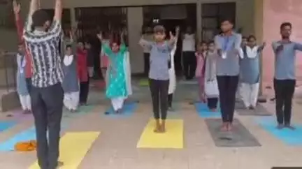 बांसी: बांसी में राजकीय आईटीआई और RSDC द्वारा राष्ट्रीय सेवा योजना की तरफ से योग दिवस का हुआ आयोजन