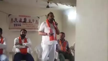 ઝઘડિયા: ઉમલ્લા એપીએમસી ખાતે વિકસિત ભારત સંકલ્પ સભા અંતર્ગત ઝઘડિયા ભાજપા દ્વારા બેઠક યોજાઇ.