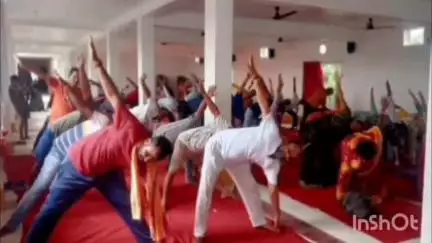 मांझी: मांझी और एकमा के सरकारी व गैर सरकारी संस्थानों में अंतर्राष्ट्रीय योग दिवस मनाया गया
