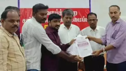 புதுக்கோட்டை: ஜூன்.24ல் தமிழ்நாடு ஸ்தம்பிக்கும்-MA கிராண்ட் ஹோட்டலில் வருவாய்துறை சங்கங்களின் கூட்டமைப்பு மாநில ஒருங்கிணைப்பாளர் பேட்டி