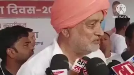 पानीपत: योग दिवस पर मंत्री श्याम सिंह राणा ने कहा- योग ऋषि मुनियों की देन, योग से दूर होते हैं रोग