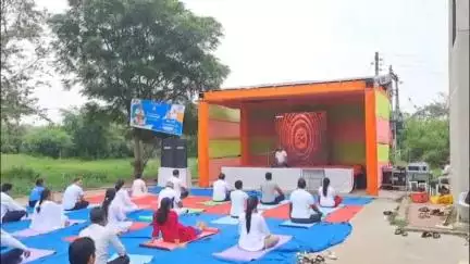 દહેગામ: દહેગામ ITI ખાતે તાલુકા કક્ષાનો આંતરરાષ્ટ્રીય યોગ કાર્યક્રમ યોજાયો: મોટી સંખ્યામાં લોકો જોડાયા