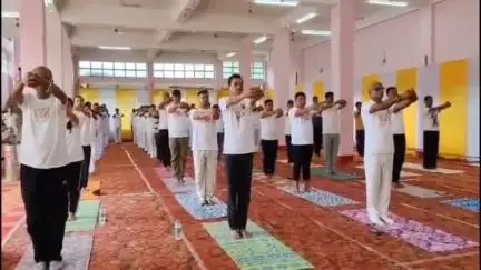 হাইলাকান্দি: হাইলাকান্দিতে জেলা প্রশাসনের উদ্যোগে আন্তজার্তিক যোগ দিবস উদযাপন অনুষ্ঠান অনুষ্ঠিত