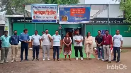 अनूपपुर: "रक्त ही जीवन" — न्यायालय परिसर में रक्तदान शिविर बना प्रेरणा का केंद्र
जिला विधिक सेवा प्राधिकरण व SBI की अभिनव पहल