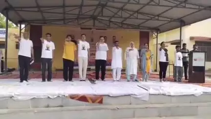 रावतसर: पीएम श्री राजकीय उच्च माध्यमिक विद्यालय में 11वां अंतर्राष्ट्रीय योग दिवस पर आयोजित हुआ ब्लॉक स्तरीय समारोह