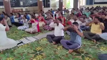 కామారెడ్డి: ప్రభుత్వ డిగ్రీ కళాశాలలో ఘనంగా అంతర్జాతీయ యోగా దినోత్సవం : ప్రిన్సిపాల్ విజయ్ కుమార్