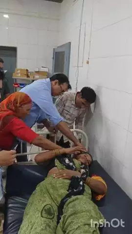 नदबई: गांव करीली के पास तेज रफ्तार पिकअप गाड़ी ने महिला पदयात्री को मारी टक्कर, महिला गंभीर रूप से घायल हुई