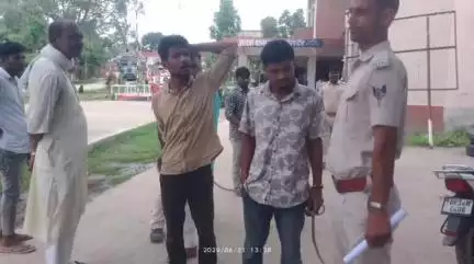 बेलदौर: थाना पुलिस ने अलग-अलग मामलों में चार आरोपियों को गिरफ्तार कर न्यायिक हिरासत में भेजा