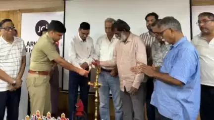 आदित्यपुर गम्हरिया: अर्का जैन विश्वविद्यालय सभागार में दो दिवसीय झारखंड ओपन रैपिड चेस टूर्नामेंट में पहुंचे SP