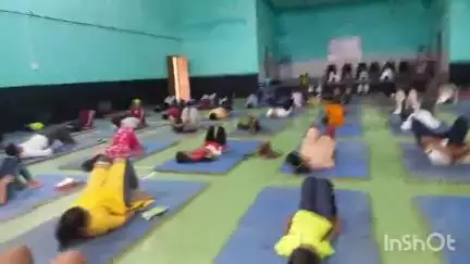 रोहा: तालुका क्रीडा संकुलात आंतरराष्ट्रीय योग दिन उत्साहात साजरा