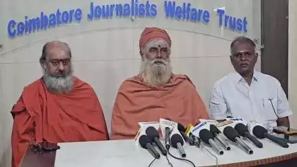 கோவை தெற்கு: பேரூர் ஆதீன வளாகத்தில் நடைபெறும் சிவவேள்வியில் மோகன் பகவத் பங்கேற்கிறார்- ஆடீஸ் விதியில் மருதாச்சல அடிகளார் பேட்டி