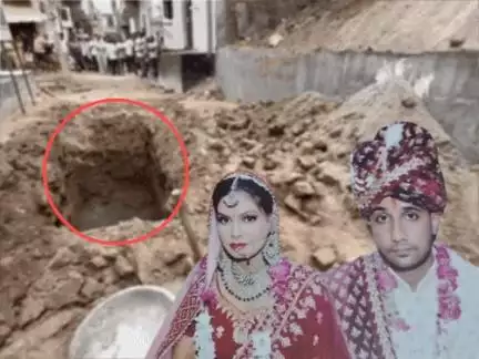 हरियाणा के फरीदाबाद में पति ने पत्नी की हत्या कर शव को घर के बाहर गड्ढे में दफनाया