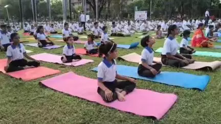 बिछुआ: विश्व योग दिवस पर नगर पालिका बिछुआ द्वारा योगाभ्यास कार्यक्रम का किया गया आयोजन