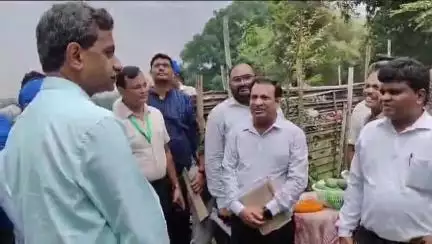 पूर्वी टुंडी: पूर्वी टुंडी में भारत सरकार के ग्रामीण विकास विभाग के सचिव ने किया दौरा