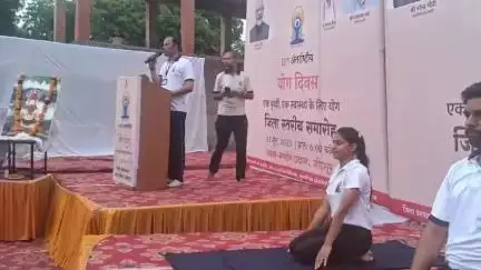 #जोधपुर 

‘एक पृथ्वी, एक स्वास्थ्य के लिए योग’ थीम पर 11वां अंतर्राष्ट्रीय योग दिवस