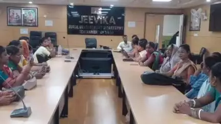 दरभंगा: राज्यव्यापी महिला संवाद कार्यक्रम का समापन, दरभंगा में सीएम से जुड़ीं महिलाएं