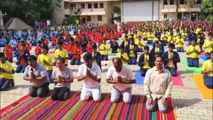 ಮುಳಬಾಗಿಲು: ಪ್ರಪಂಚಕ್ಕೆ ಯೋಗವನ್ನು ಪರಿಚಯಿಸಿದ್ದು ಭಾರತ ಅದು ನಮ್ಮ ಹೆಮ್ಮೆ : ನಗರದಲ್ಲಿ ಶಾಸಕ ಸಮೃದ್ಧಿ ಮಂಜುನಾಥ್