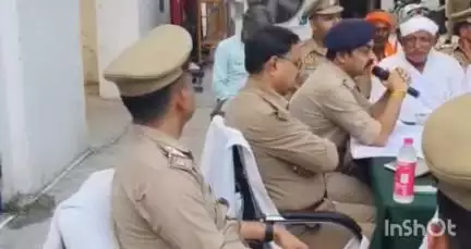 धामपुर: नहटौर थाने में आयोजित शांतिसमिति की बैठक में भाजपा नगराध्यक्ष ने कांवड़ यात्रा के रूट डायवर्जन का पालन करने की बात कही