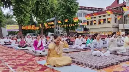 कोटद्वार: विधानसभा अध्यक्ष ऋतु खंडूड़ी भूषण ने कहा, योग स्वास्थ्य के माध्यम से समरसता, संतुलन और शांति का मार्ग है