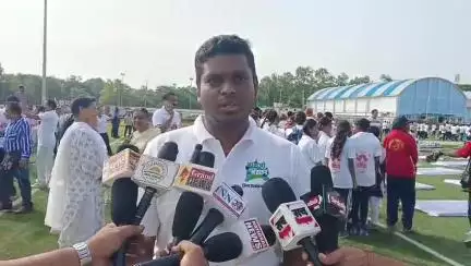 जगदलपुर: विश्व योग दिवस के जिला स्तरीय आयोजन पर बस्तर कलेक्टर ने दी प्रतिक्रिया