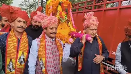 डलहौज़ी: विधानसभा अध्यक्ष कुलदीप सिंह पठानिया ने ज़िला स्तरीय आषाढ़ नाग मेले का शुभारंभ किया