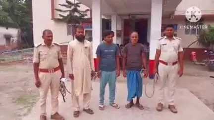 भरगामा : तीन कांड के अभियुक्त गिरफ्तार, पंचायती चुनाव को लेकर बढ़ाई गई सख्ती
