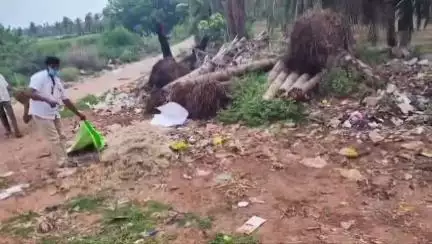 మాట వినని చికెన్ షాప్ యజమానికి గోగన్నమఠంలో వినూత్న రీతిలో బుద్ధి చెప్పిన సచివాలయ సిబ్బంది