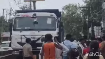 गुरुग्राम: गुरुग्राम में डंपर ने साइकिल सवार को कुचला, नागरिक अस्पताल के पास मौके पर ही मौत