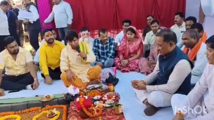 कुनकुरी: कुंकुरी: मुख्यमंत्री विष्णुदेव ने बेमताटोली में नालंदा परिसर का किया भूमिपूजन, नपं कुंकुरी को मंच पर नहीं मिली जगह