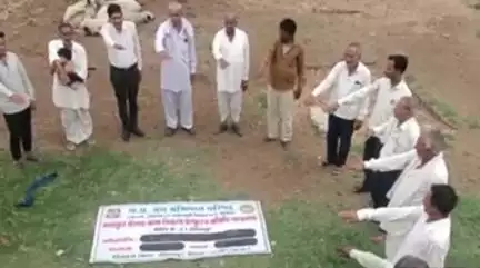 देपालपुर: देपालपुर के ख़जरया गांव में लोगों ने सामूहिक रूप से ली नशे के सेवन से दूर रहने की अपील