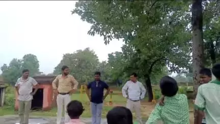 चुरचु: कजरी के मध्य विद्यालय में अंतर्राष्ट्रीय योग दिवस मनाया गया