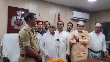 अमरोहा: अमरोहा के नए ASP का व्यापारियों के संगठन ने किया स्वागत, उठाई मांगे