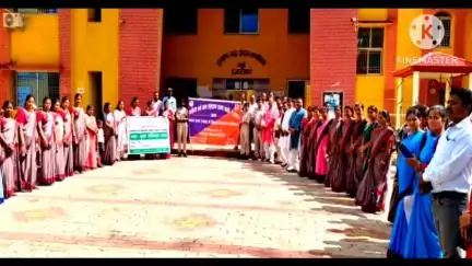 बरही: पुलिस और महिला समूहों ने बरही में मादक पदार्थों के विरुद्ध जागरूकता मार्च निकाला