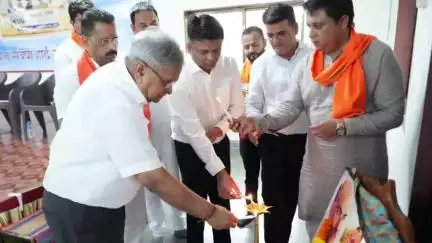 પારડી: સ્વાધ્યાય મંડળ ખાતે ભારતીય જનતા પાર્ટી દ્વારા સંકલ્પ સભાનું આયોજન કરાયું