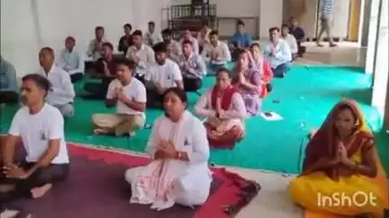 पीपलू: ग्राम जवाली व चौगाई के राजकीय विद्यालयों में अंतर्राष्ट्रीय योग दिवस के मौके पर कार्यक्रम आयोजित
