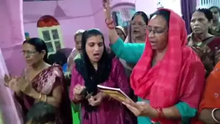 खंडवा नगर: एकादशी के अवसर पर बड़बम स्थित श्री राम मंदिर में हुए भजन-कीर्तन