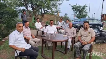 सिहुंता: पूर्व विधायक बिक्रम सिंह जरयाल ने प्रदेश भाजपा संगठन मंत्री का द्रमण में पहुंचने पर किया स्वागत
