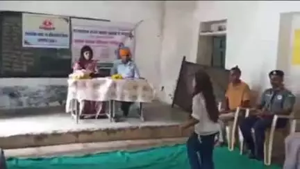 धरियावद: पुराना मिडिल स्कूल धरियावद में संचालित स्काउट गाइड शिविर का सीओ व सहायक निदेशक ने आज किया निरीक्षण