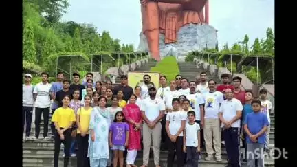 नाथद्वारा: अंतर्राष्ट्रीय योग दिवस पर भारत विकास परिषद ने दो प्रमुख स्थानों पर शिव मूर्ति विश्वास स्वरूपम के साथ मनाया