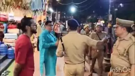 काशी जोन के कोतवाली, चौक, दशाश्वमेध, लक्सा और चेतगंज थाना क्षेत्र में अतिक्रमण करने वालों पर पुलिस की कार्रवाई