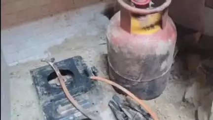 सहसवान: थाना जरीफनगर क्षेत्र के गांव में खाना बनाते समय गैस सिलेंडर में लगी आग