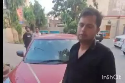 हरिद्वार: नशे में धुत मेरठ निवासी कार चालक को कार का पीछा करने और बहादराबाद टोल तोड़ने पर शंकराचार्य चौक पर किया गया गिरफ्तार