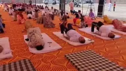 रायसिंहनगर: रायसिंहनगर में अंतर्राष्ट्रीय योग दिवस का ब्लॉक स्तरीय कार्यक्रम गुरुद्वारा बुड्ढा जोहड़ में संपन्न हुआ