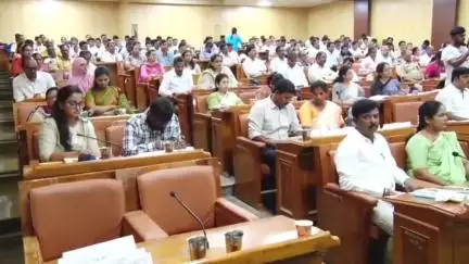 ಚಿಕ್ಕಬಳ್ಳಾಪುರ: ಜೆಜೆಎಂ ಯೋಜನೆ ಅನುಷ್ಠಾನಕ್ಕೆ 2028ರವರೆಗೂ ಅವಕಾಶ: ಜಿ.ಪಂ ಸಭಾಂಗಣದ ದಿಶಾ ಸಭೆಯಲ್ಲಿ ಸಂಸದ ಸುಧಾಕರ್