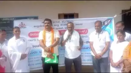 ಹುಲಸೂರ: ರೋಗ ಮುಕ್ತ ಜೀವನಕ್ಕೆ ಯೋಗ ಅವಶ್ಯಕ: ಪಟ್ಟಣದಲ್ಲಿ ತಹಶೀಲ್ದಾರ್ ಶಿವಾನಂದ‌ ಮೇತ್ರೆ